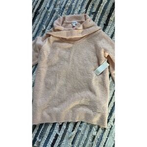 NWT Calvin Klein Pink Turtleneck SIZE Lg Cowl Neck New 89$ Retail Xmas Gift